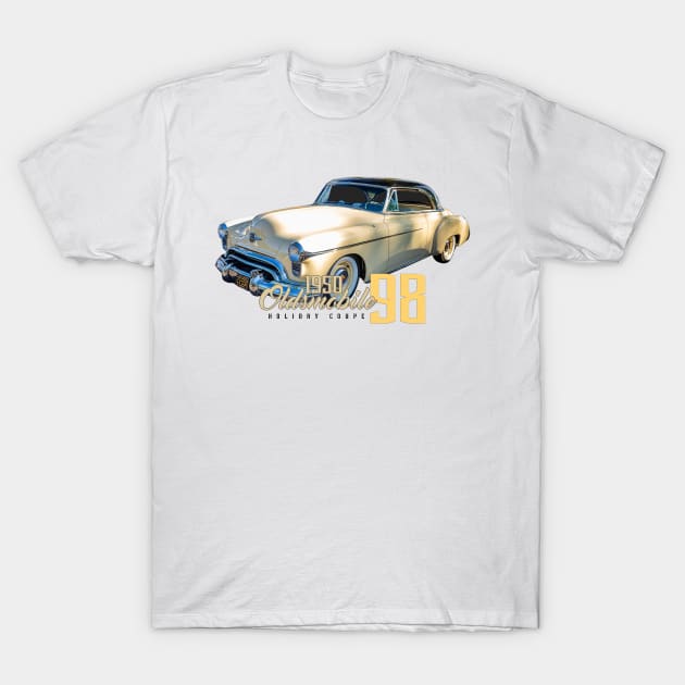 1950 Oldsmobile 98 Holiday Coupe T-Shirt by Gestalt Imagery